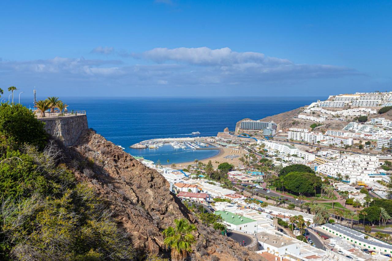 Stunning Villa With Breathtaking Ocean View Mogán Buitenkant foto