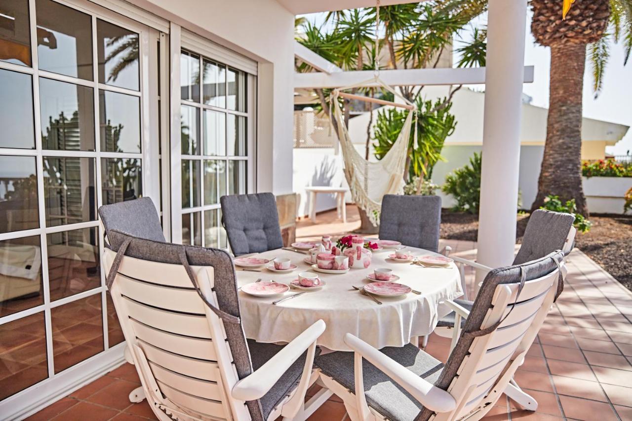 Stunning Villa With Breathtaking Ocean View Mogán Buitenkant foto