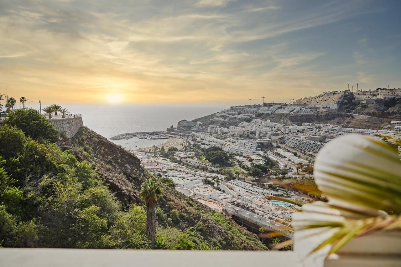 Stunning Villa With Breathtaking Ocean View Mogán Buitenkant foto